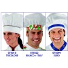 CAPPELLO CUOCO TRICOLORE