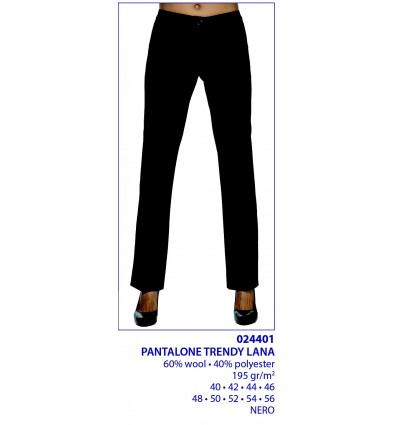 PANTALONE TRENDY MISTO LANA