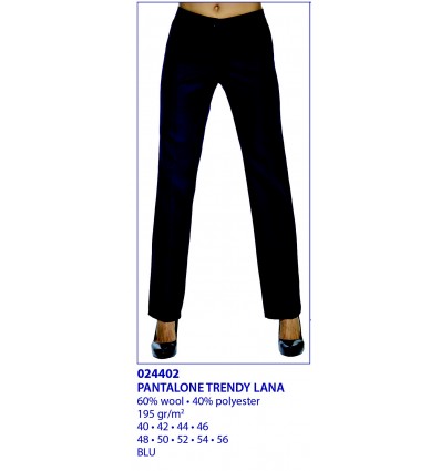 PANTALONE TRENDY MISTO LANA